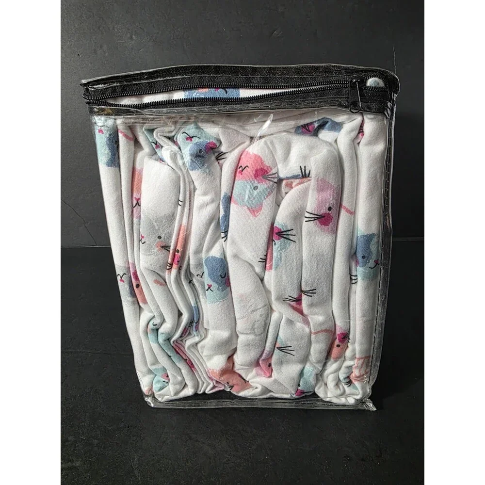 Cuddl Duds Heavy Weight FLANNEL Sheet Set - Sweet KITTY CATS - QUEEN❤️NEW❤️
